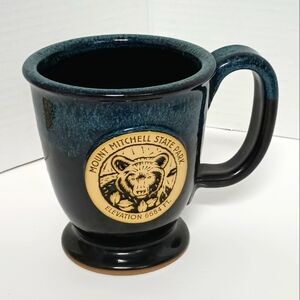 Stone Hill Hand Made In The USA Stoneware Mug "Mount Mitchell State Park"